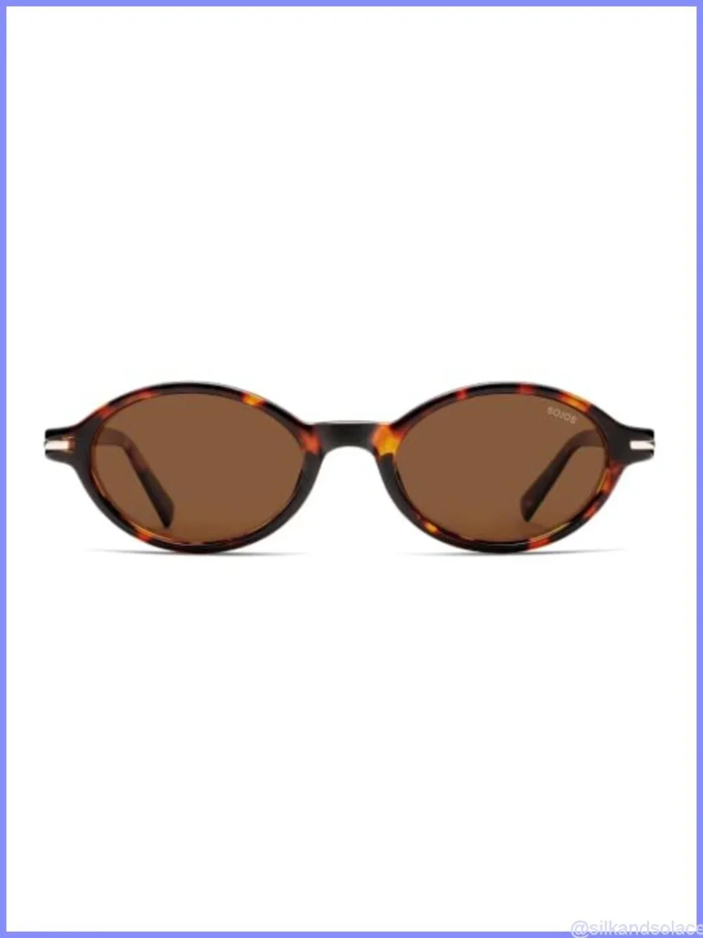 Small Oval Polarized Sunglasses UV400 Lightweight Unisex